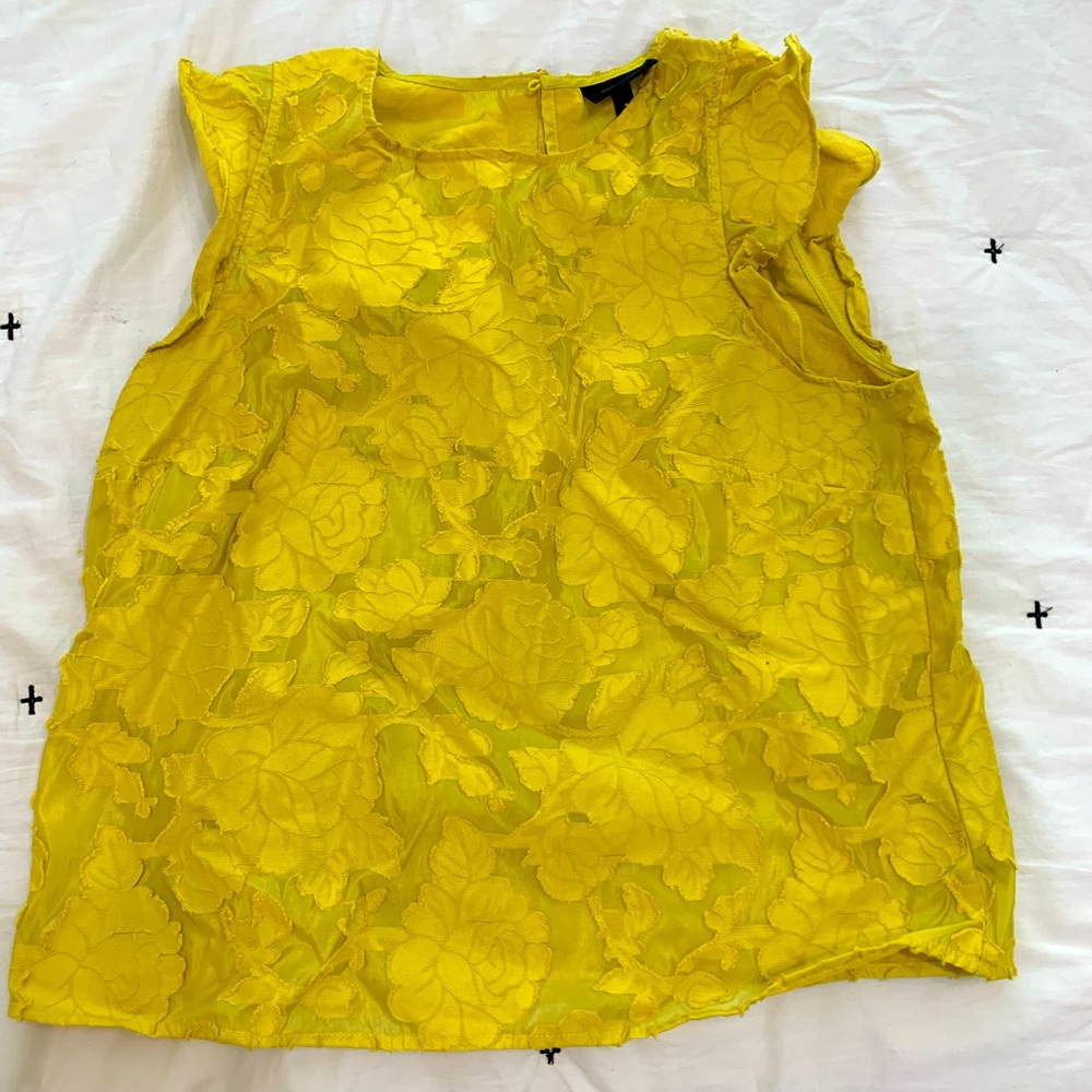 Jacquard sleeveless top by Who What Wear size XS